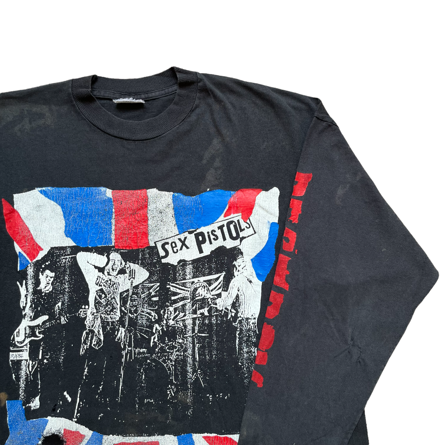 '90S SEX PISTOLS "GOD SAVE THE QUEEN" - XL - Nostalgic Appreciation