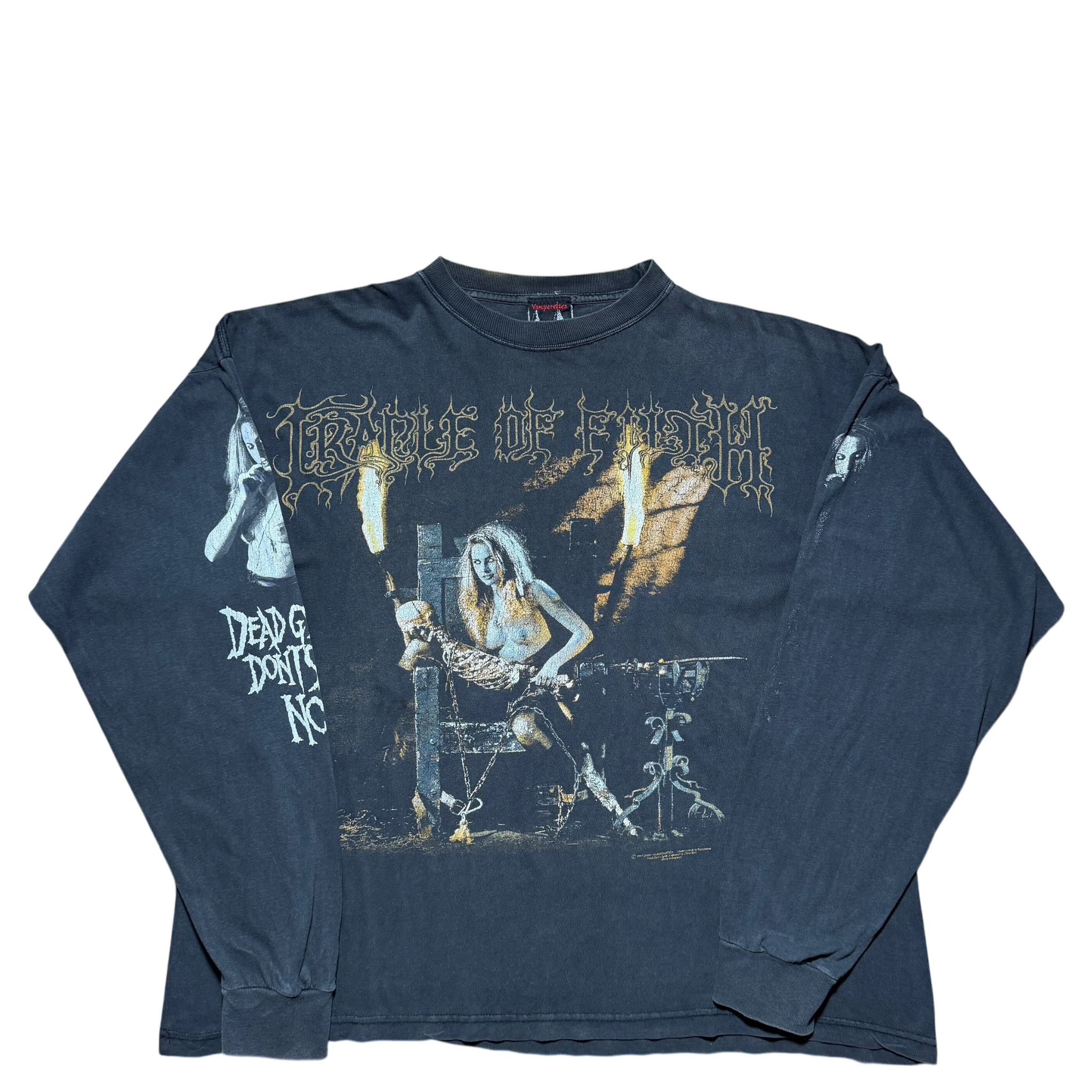 1997 CRADLE OF FILTH "DEAD GIRLS DON'T SAY NO" - XL
