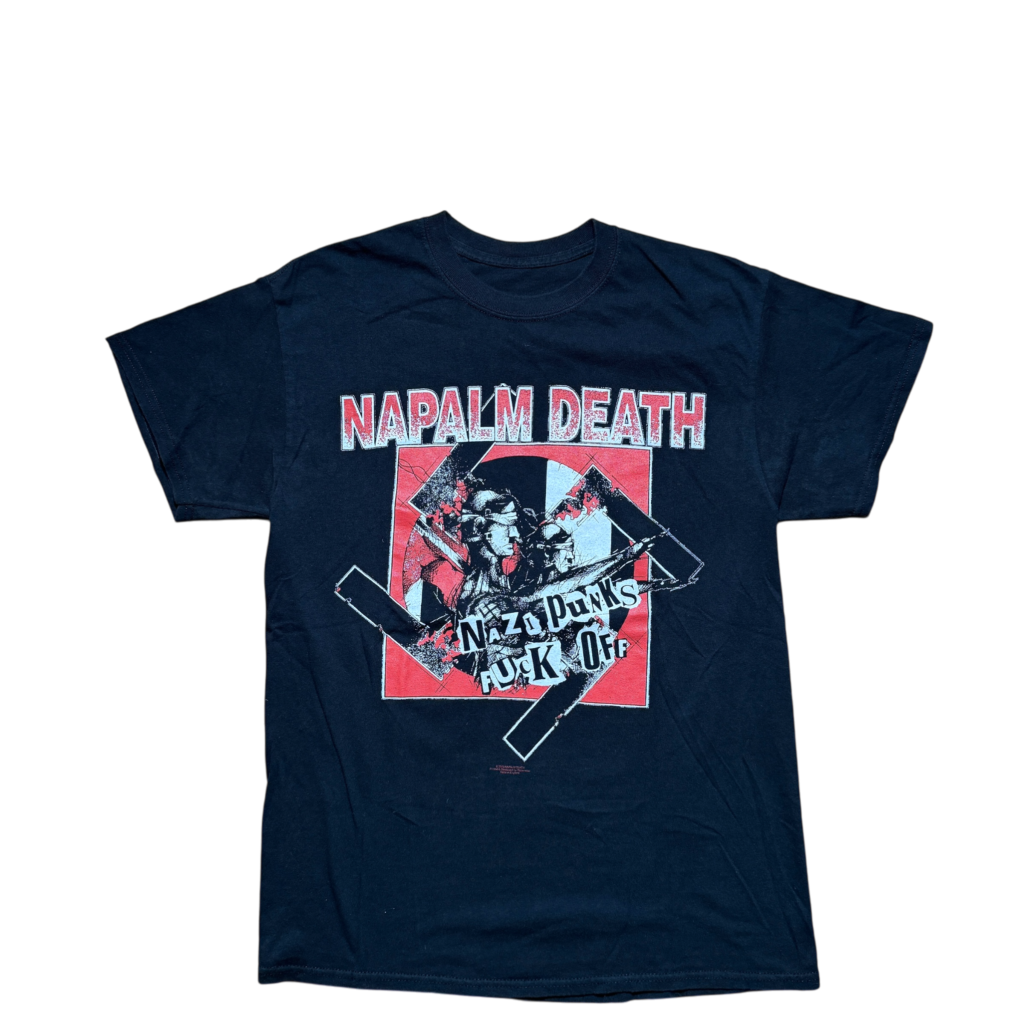 2009 NAPALM DEATH "NAZI PUNKS FUCK OFF" - M