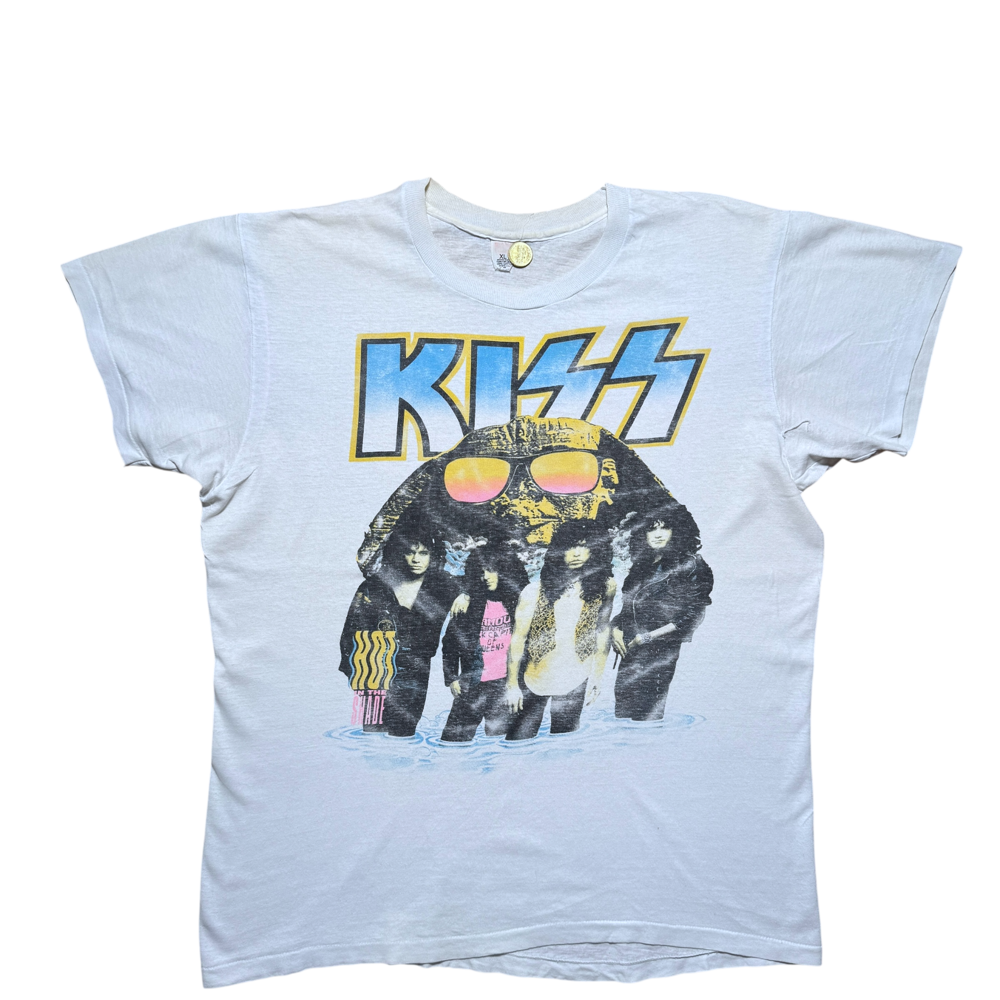 1990 KISS "HOT IN THE SHADE" - L