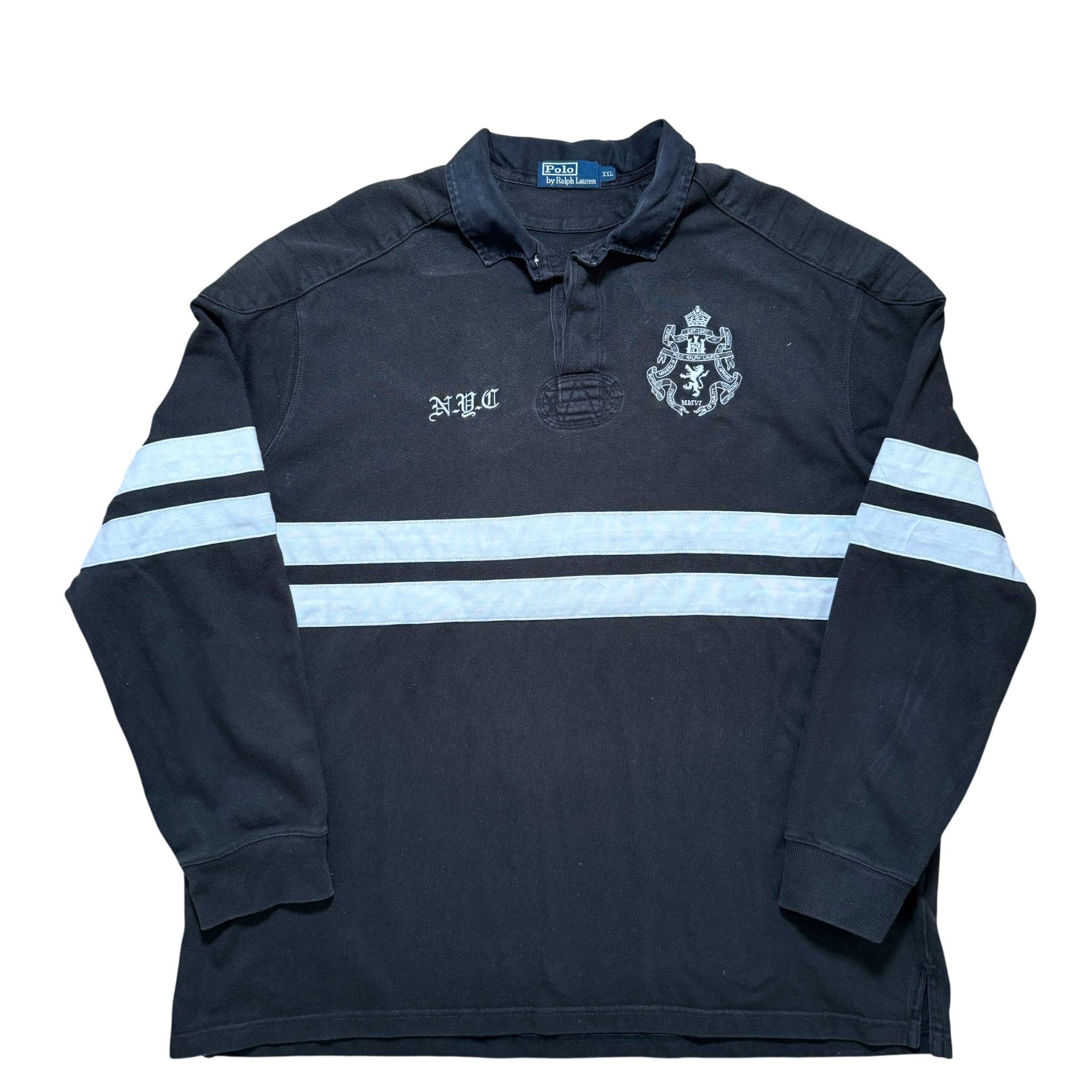 VINTAGE RALPH LAUREN RUGBY POLO "NYC" - XXL