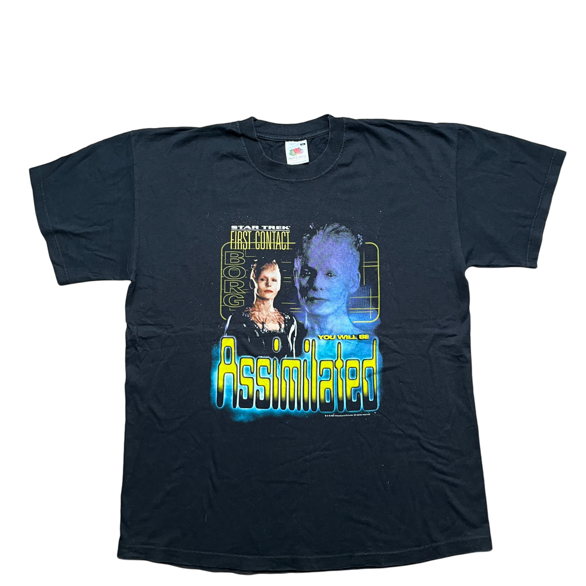 2001 STAR TREK FIRST CONTACT "ASSIMILIATED" - XL