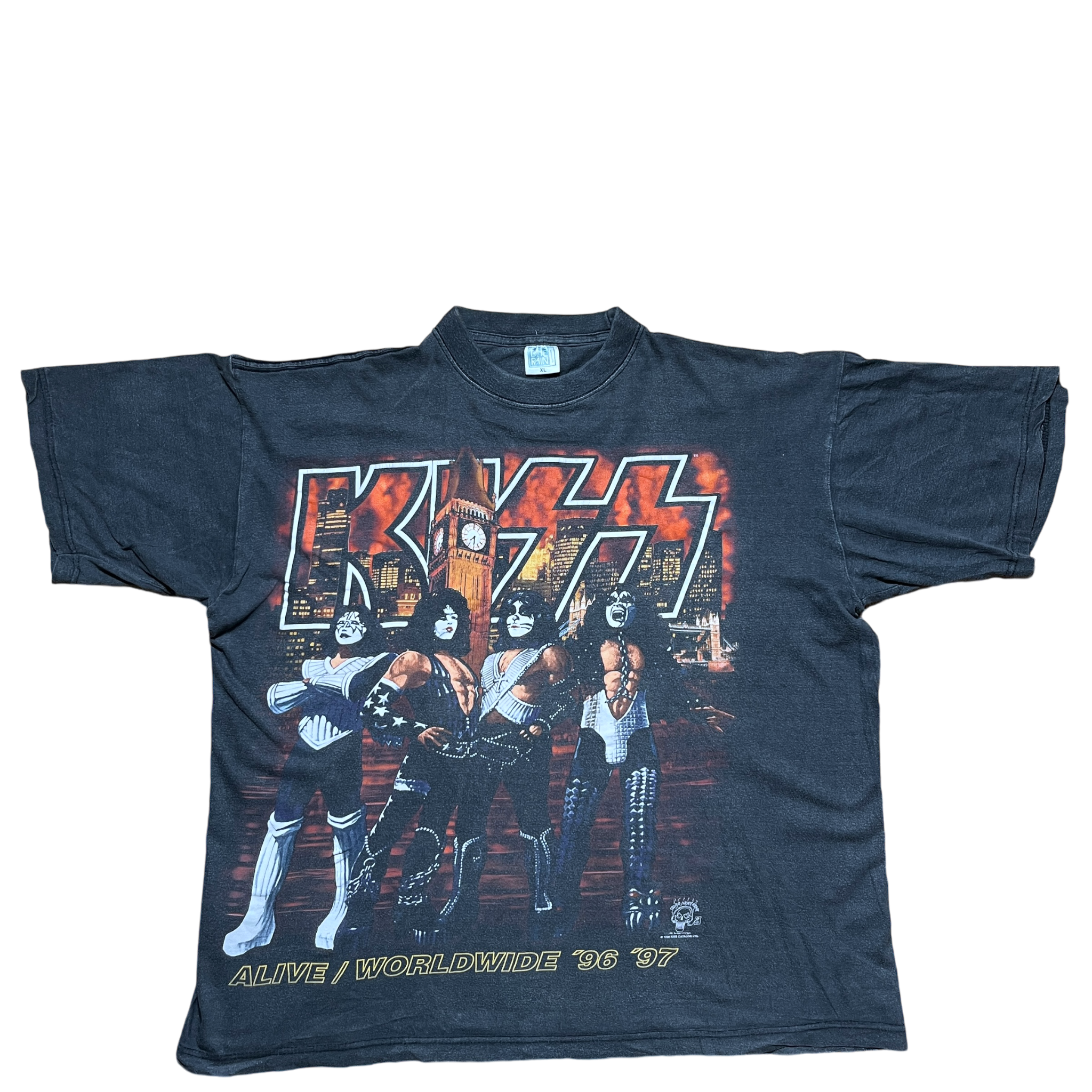1996 KISS "DESTROYS U.K." - XL