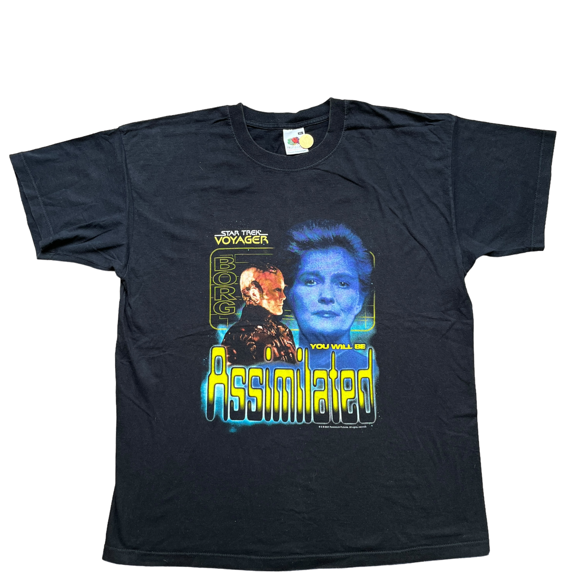 2001 STAR TREK VOYAGER "ASSIMILATED" - XL