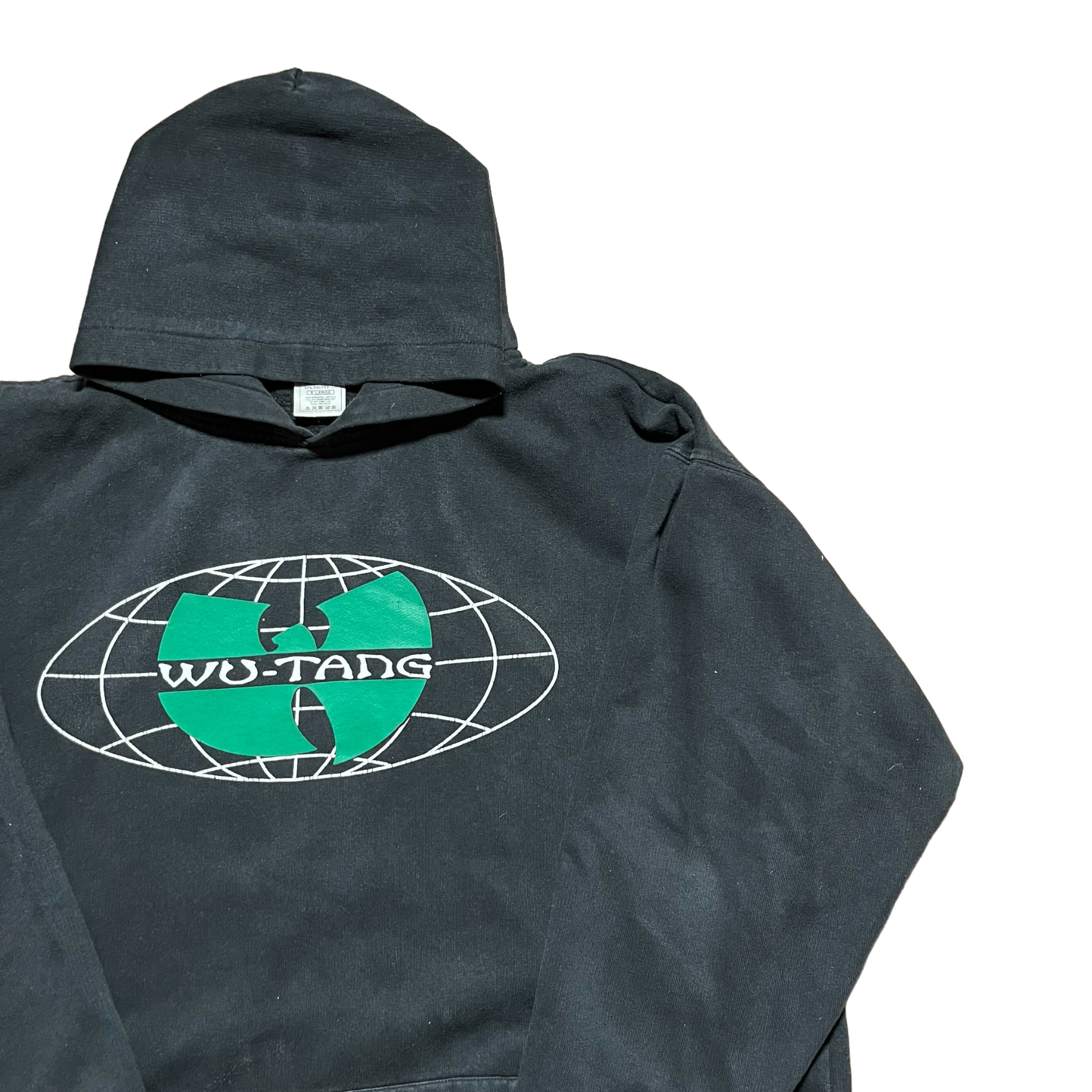 HOT Wu Faded Wu Tang Clan 36 Chambers Hoodie 90S WU