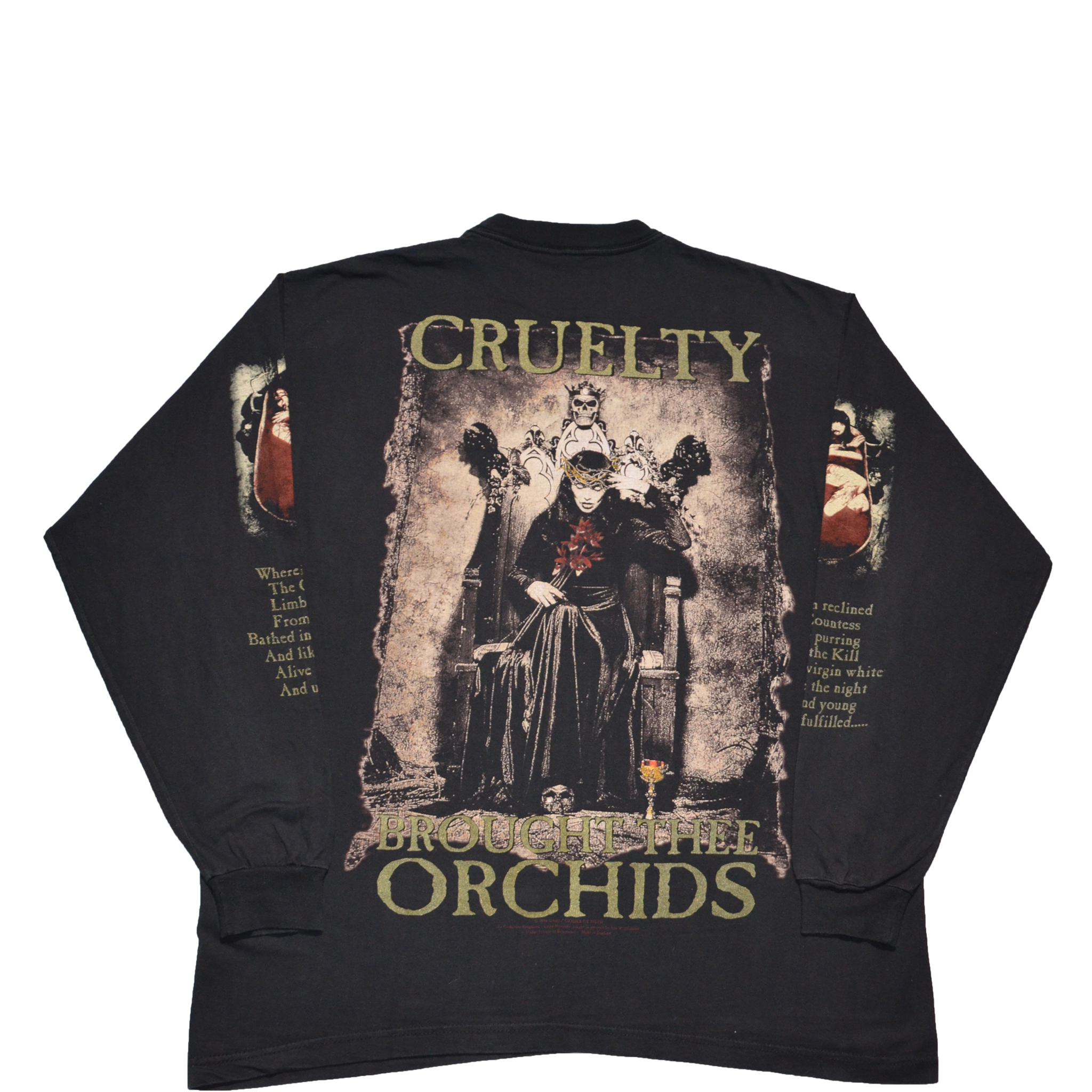 1998 CRADLE OF FILTH "CRUELTY AND THE BEAST" - XL - Nostalgic Appreciation