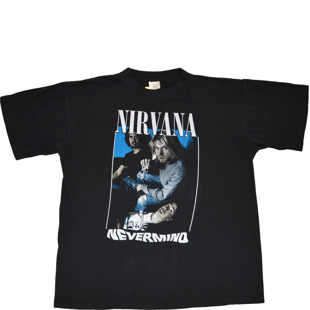 ‘90S/00S NIRVANA "NEVERMIND" - L - Nostalgic Appreciation